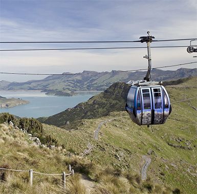 Cycle down from the Christchurch gondola